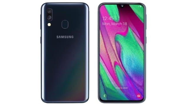 Samsung Galaxy A40 – 16 MP, NFC, 64 GB, Drobne Rysy, Klasa B