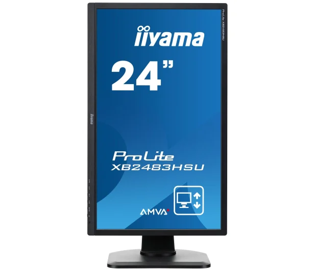Monitor iiyama ProLite XB2483HSU 23,8" Full HD AMVA HDMI DP VGA Klasa A